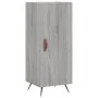 Aparador alto madera contrachapada gris Sonoma 34,5x34x180 cm de vidaXL, Aparadores - Ref: Foro24-3198767, Precio: 103,82 €, ...