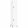 Tall white plywood highboard 34.5x34x180 cm by vidaXL, Sideboards - Ref: Foro24-3198793, Price: 114,37 €, Discount: %