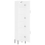 Hohes Sideboard Sperrholz weiß 34,5x34x180 cm von vidaXL, Sideboards - Ref: Foro24-3198793, Preis: 114,37 €, Rabatt: %