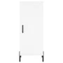 Tall white plywood highboard 34.5x34x180 cm by vidaXL, Sideboards - Ref: Foro24-3198793, Price: 114,37 €, Discount: %