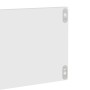 Estante de pared 4 uds madera contrachapada blanco 80x11,5x18cm