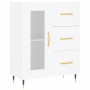 Aparador alto madera contrachapada blanco 69,5x34x180 cm de vidaXL, Aparadores - Ref: Foro24-3189485, Precio: 158,73 €, Descu...