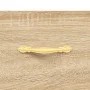 High oak-colored plywood sideboard 69.5x34x180 cm by vidaXL, Sideboards - Ref: Foro24-3189488, Price: 151,44 €, Discount: %