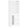 Hohes Sideboard Sperrholz weiß 69,5x34x180 cm von vidaXL, Sideboards - Ref: Foro24-3189493, Preis: 147,96 €, Rabatt: %
