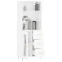 Hohes Sideboard Sperrholz weiß 69,5x34x180 cm von vidaXL, Sideboards - Ref: Foro24-3189493, Preis: 147,96 €, Rabatt: %