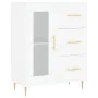 Aparador alto madera contrachapada blanco 69,5x34x180 cm de vidaXL, Aparadores - Ref: Foro24-3189493, Precio: 147,96 €, Descu...