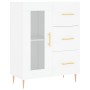 Hohes Sideboard Sperrholz weiß 69,5x34x180 cm von vidaXL, Sideboards - Ref: Foro24-3189493, Preis: 149,42 €, Rabatt: %