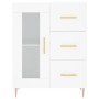 Hohes Sideboard Sperrholz weiß 69,5x34x180 cm von vidaXL, Sideboards - Ref: Foro24-3189493, Preis: 149,42 €, Rabatt: %
