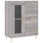 Hohes Sideboard aus sonomagrauem Sperrholz, 69,5 x 34 x 180 cm von vidaXL, Sideboards - Ref: Foro24-3189499, Preis: 148,07 €,...