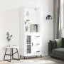 Hohes Sideboard Sperrholz weiß 69,5x34x180 cm von vidaXL, Sideboards - Ref: Foro24-3189509, Preis: 154,07 €, Rabatt: %