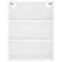 Aparador alto madera contrachapada blanco 69,5x34x180 cm de vidaXL, Aparadores - Ref: Foro24-3189509, Precio: 153,84 €, Descu...