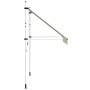 Toldo retráctil de operación manual 250 cm crema