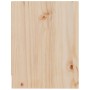 Mesita de noche madera maciza de pino 40x30,5x40 cm
