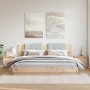 Mesitas de noche 2 uds madera maciza de pino 40x30,5x40 cm