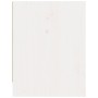 Mesitas de noche 2 uds madera maciza pino blanco 40x30,5x40 cm