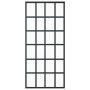 Schiebetür aus ESG-Glas und schwarzem Aluminium, 90 x 205 cm von vidaXL, Türen - Ref: Foro24-151021, Preis: 197,44 €, Rabatt: %