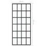 Schiebetür aus ESG-Glas und schwarzem Aluminium, 90 x 205 cm von vidaXL, Türen - Ref: Foro24-151021, Preis: 206,04 €, Rabatt: %