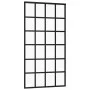 ESG glass and black aluminum sliding door 102x205 cm by vidaXL, Doors - Ref: Foro24-151022, Price: 250,71 €, Discount: %