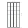 Schiebetür aus ESG-Glas und schwarzem Aluminium, 102 x 205 cm von vidaXL, Türen - Ref: Foro24-151022, Preis: 214,06 €, Rabatt: %