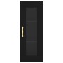 Black plywood sideboard 34.5x34x180 cm by vidaXL, Sideboards - Ref: Foro24-3199410, Price: 102,10 €, Discount: %
