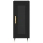 Black plywood sideboard 34.5x34x180 cm by vidaXL, Sideboards - Ref: Foro24-3199410, Price: 102,10 €, Discount: %