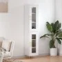 Hochglänzendes Sideboard aus weißem Sperrholz, 34,5 x 34 x 180 cm von vidaXL, Sideboards - Ref: Foro24-3199419, Preis: 106,48...