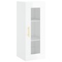 High glossy white plywood sideboard 34.5x34x180 cm by vidaXL, Sideboards - Ref: Foro24-3199419, Price: 107,77 €, Discount: %