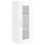 High glossy white plywood sideboard 34.5x34x180 cm by vidaXL, Sideboards - Ref: Foro24-3199419, Price: 106,48 €, Discount: %