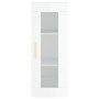 High glossy white plywood sideboard 34.5x34x180 cm by vidaXL, Sideboards - Ref: Foro24-3199419, Price: 107,77 €, Discount: %