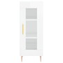 Hochglänzendes Sideboard aus weißem Sperrholz, 34,5 x 34 x 180 cm von vidaXL, Sideboards - Ref: Foro24-3199419, Preis: 107,77...