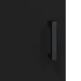 Schwarzer Sperrholz-Schrank 34,5x34x180 cm von vidaXL, Sideboards - Ref: Foro24-3198978, Preis: 91,71 €, Rabatt: %