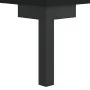 Aparador de madera contrachapada negro 34,5x34x180 cm de vidaXL, Aparadores - Ref: Foro24-3198978, Precio: 91,71 €, Descuento: %