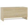 Armario de madera contrachapada color roble Sonoma 70x32,5x35cm en Armarios roperos | Comprar online en Foro24