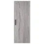 Aparador alto madera contrachapada gris Sonoma 34,5x34x180 cm de vidaXL, Aparadores - Ref: Foro24-3198983, Precio: 89,32 €, D...