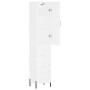 Hohes weißes Sperrholz-Sideboard 34,5 x 34 x 180 cm von vidaXL, Sideboards - Ref: Foro24-3198985, Preis: 101,08 €, Rabatt: %