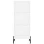 Hohes weißes Sperrholz-Sideboard 34,5 x 34 x 180 cm von vidaXL, Sideboards - Ref: Foro24-3198985, Preis: 101,08 €, Rabatt: %