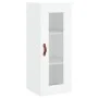 Aparador alto madera contrachapada blanco 34,5x34x180 cm de vidaXL, Aparadores - Ref: Foro24-3199401, Precio: 100,74 €, Descu...