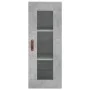 Gray concrete plywood sideboard 34.5x34x180 cm by vidaXL, Sideboards - Ref: Foro24-3199405, Price: 98,91 €, Discount: %