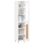 Tall white plywood sideboard 34.5x34x180 cm by vidaXL, Sideboards - Ref: Foro24-3199465, Price: 101,93 €, Discount: %
