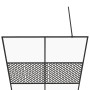 Begehbare Duschwand ESG klares schwarzes Glas 140x195 cm von vidaXL, Duschwände und Duschwände - Ref: Foro24-151032, Preis: 2...