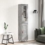 Concrete gray plywood sideboard 34.5x34x180 cm by vidaXL, Sideboards - Ref: Foro24-3199469, Price: 99,44 €, Discount: %