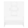 Armario de lavadora blanco 70,5x25,5x90 cm