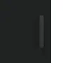 Tall black plywood sideboard 69.5x34x180 cm by vidaXL, Sideboards - Ref: Foro24-3199754, Price: 193,56 €, Discount: %