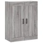 Aparador alto madera contrachapada gris sonoma 69,5x34x180 cm de vidaXL, Aparadores - Ref: Foro24-3199759, Precio: 174,80 €, ...