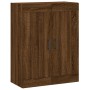 Hohes Sideboard Sperrholz braune Eiche 69,5x34x180 cm von vidaXL, Sideboards - Ref: Foro24-3199760, Preis: 182,11 €, Rabatt: %