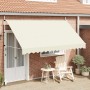 Toldo retráctil de operación manual 350 cm crema