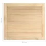 Schranktür aus massivem Kiefernholz 39,5x49,4 cm von vidaXL, Schranktüren - Ref: Foro24-151109, Preis: 24,42 €, Rabatt: %