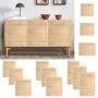 Schranktürlatten 2 Stück Kiefernholz 39,5 x 49,4 cm von vidaXL, Schranktüren - Ref: Foro24-151110, Preis: 28,79 €, Rabatt: %