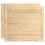 Schranktürlatten 2 Stück Kiefernholz 39,5 x 49,4 cm von vidaXL, Schranktüren - Ref: Foro24-151110, Preis: 28,79 €, Rabatt: %