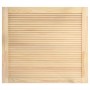 Puerta de armario de lamas 2 uds madera de pino 39,5x49,4 cm de vidaXL, Puertas de armarios - Ref: Foro24-151110, Precio: 28,...